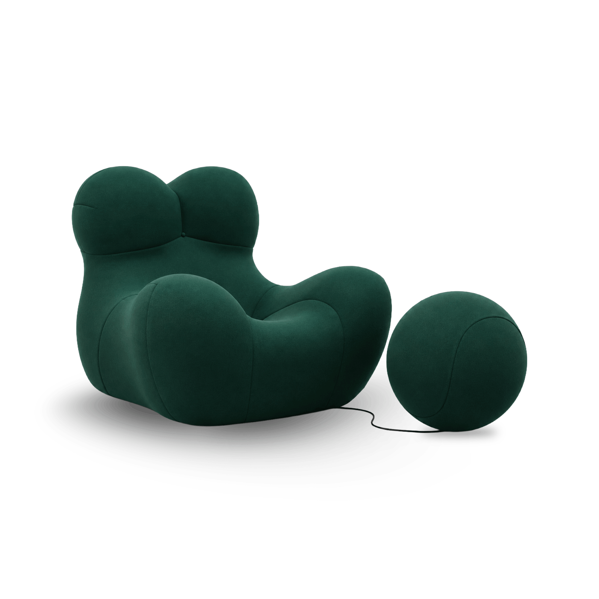 Designed by Gaetano Pesce, the Serie Up 2000 Chair features an iconic sculptural silhouette, innovative materials, and exceptional comfort.