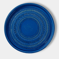 The Bitossi Centro Large is a handcrafted Italian ceramic centrepiece bowl designed by Aldo Londi. Finished in the signature Rimini Blu turquoise glaze with engraved stencil detailing, this decorative bowl showcases exceptional craftsmanship and the timeless design heritage of the Bitossi archive.