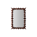 Designed by Edin & Lina Kjellvertz, the Dusty Deco Brutalist Mirror combines artisanal craftsmanship with striking architectural form.
