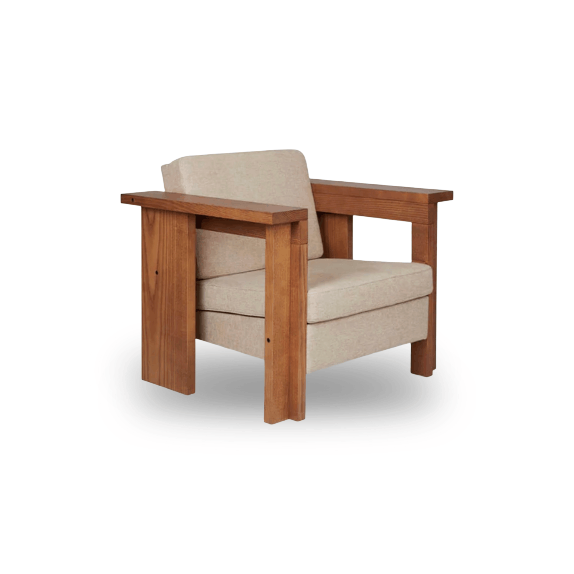 Designed by Nikolaj Lorentz Mentze, the Frama Symmetry Chair features a solid ash frame, natural materials, and refined Nordic styling.