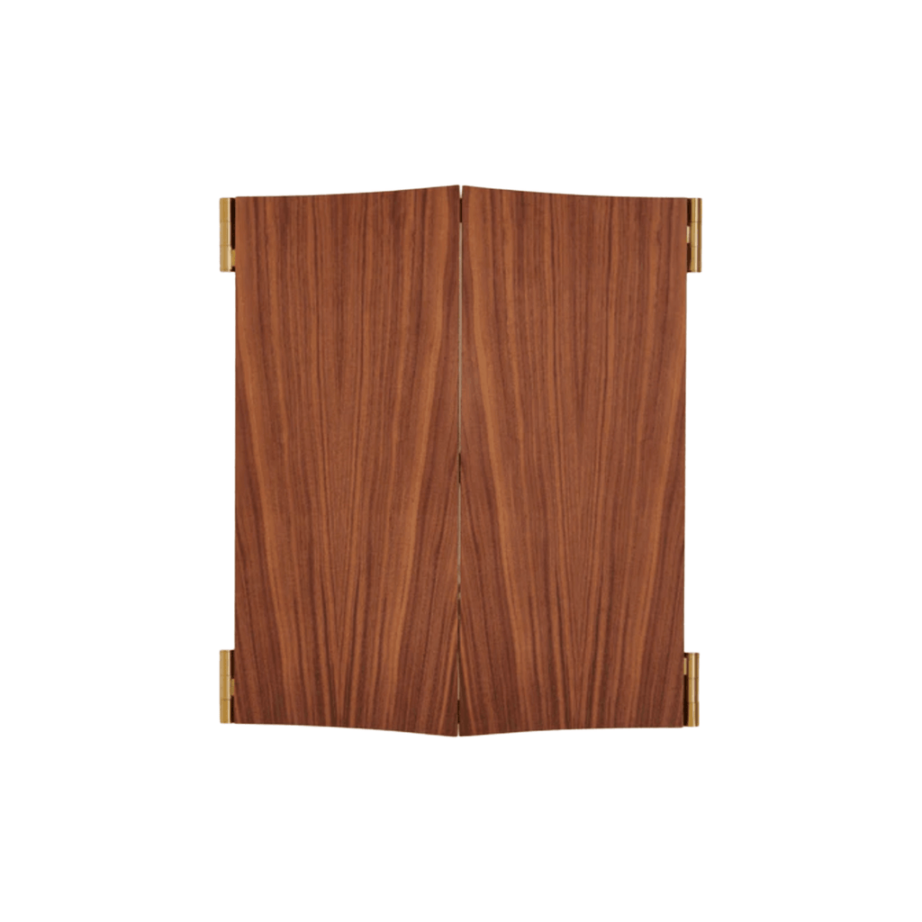 The GUBI Vanity Wall Mirror – Triple Mirror by GamFratesi combines walnut veneer, solid brass hinges and adjustable mirror panels in a beautifully sculptural Scandinavian design.