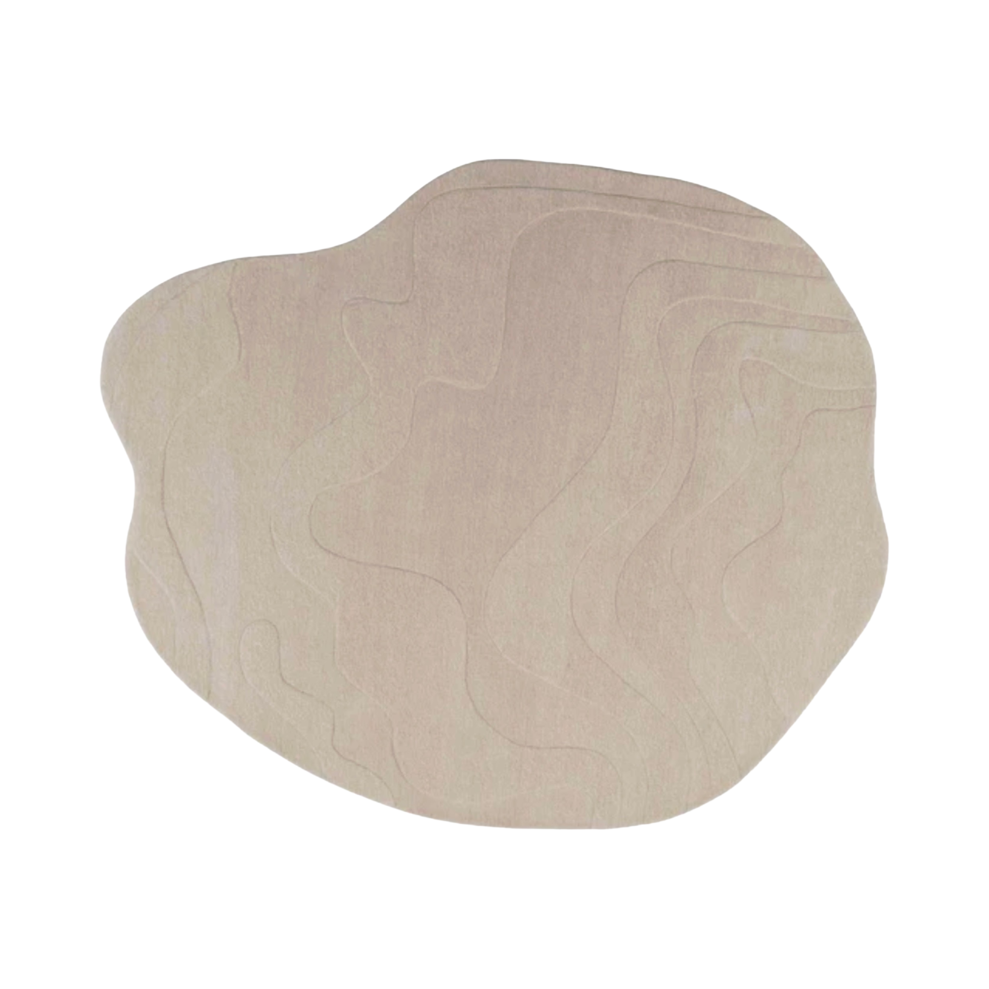 Designed by Pierre Paulin, the Ligne Roset Gavrinis Rug combines luxurious wool, hand-tufted craftsmanship, and sculptural contemporary design.