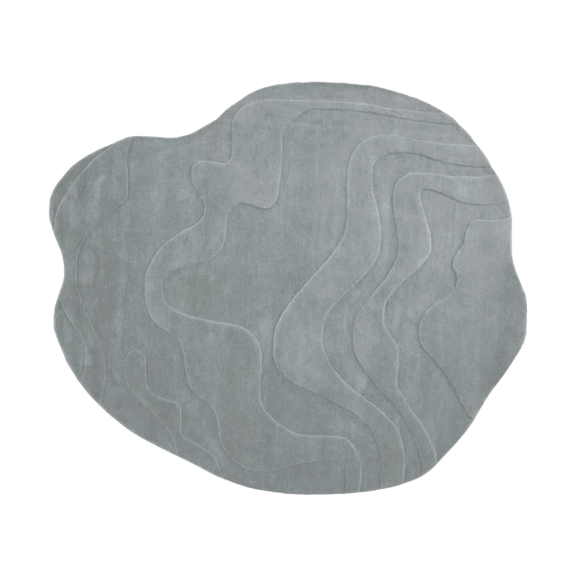 Designed by Pierre Paulin, the Ligne Roset Gavrinis Rug combines luxurious wool, hand-tufted craftsmanship, and sculptural contemporary design.