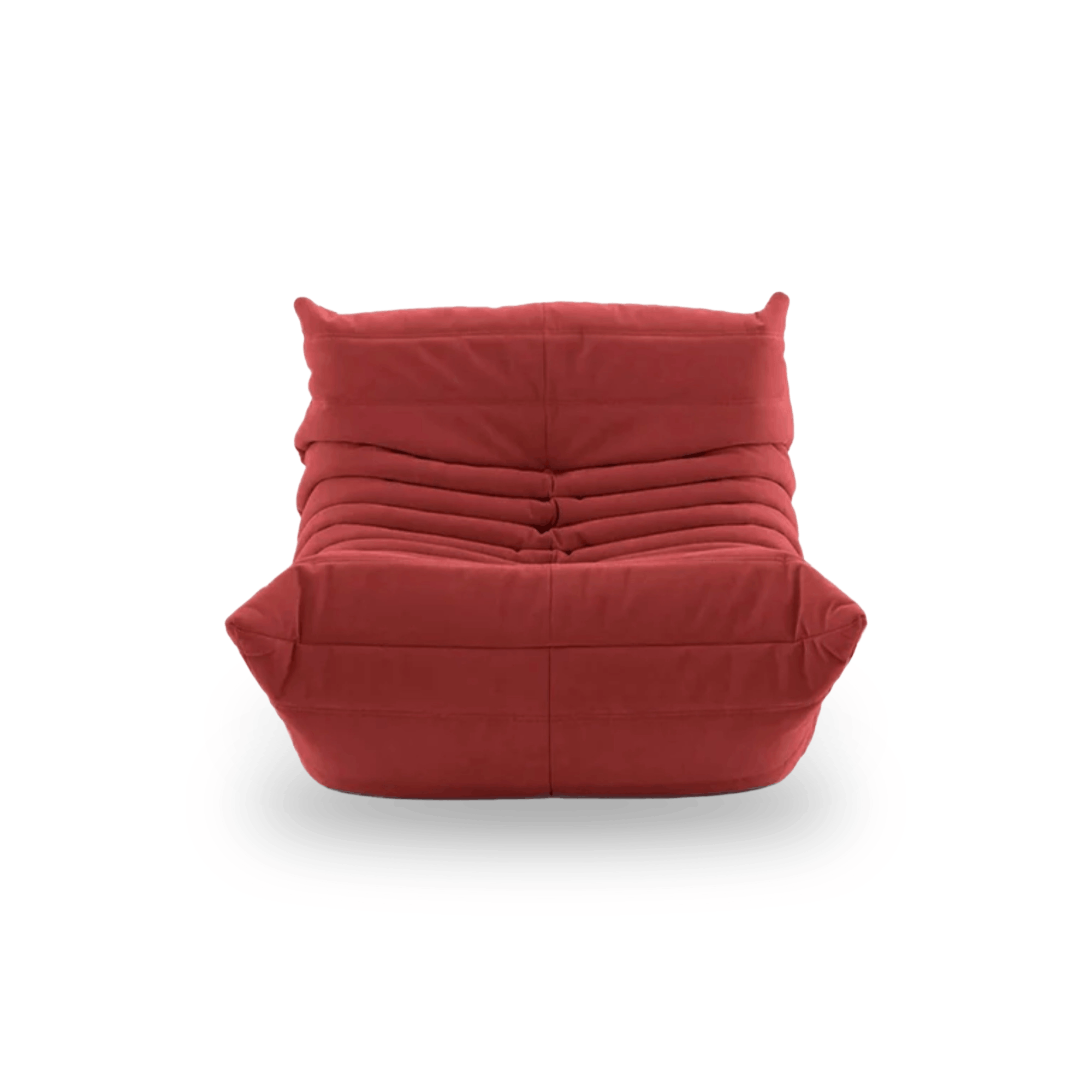 Designed by Michel Ducaroy, the Togo Fireside Chair features signature pleated upholstery, all-foam construction, and bold contemporary style.