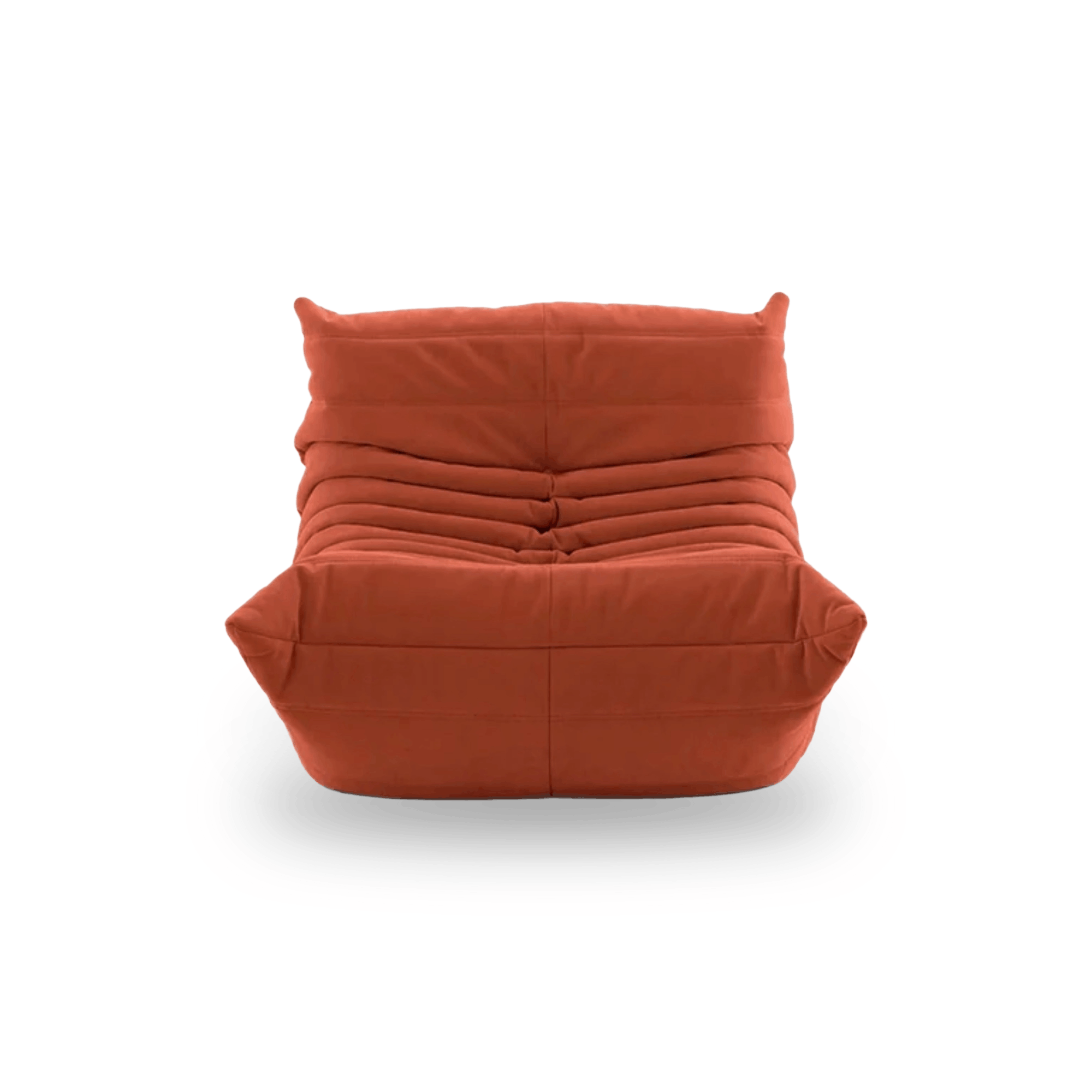 Designed by Michel Ducaroy, the Togo Fireside Chair features signature pleated upholstery, all-foam construction, and bold contemporary style.