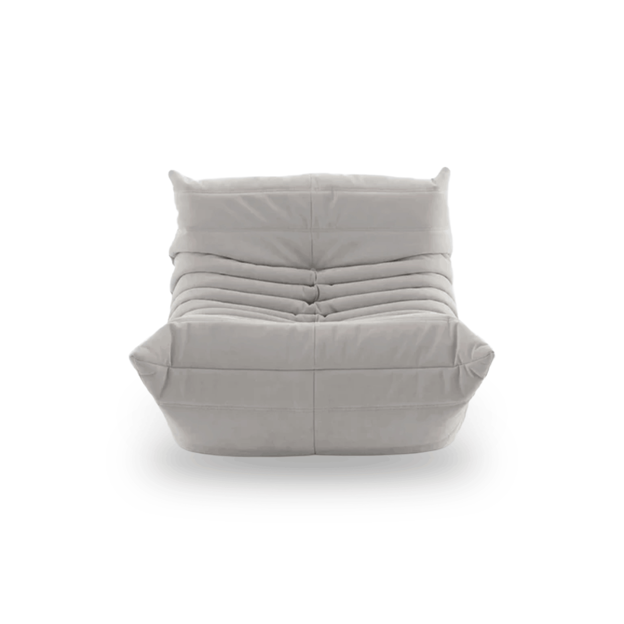 Designed by Michel Ducaroy, the Togo Fireside Chair features signature pleated upholstery, all-foam construction, and bold contemporary style.