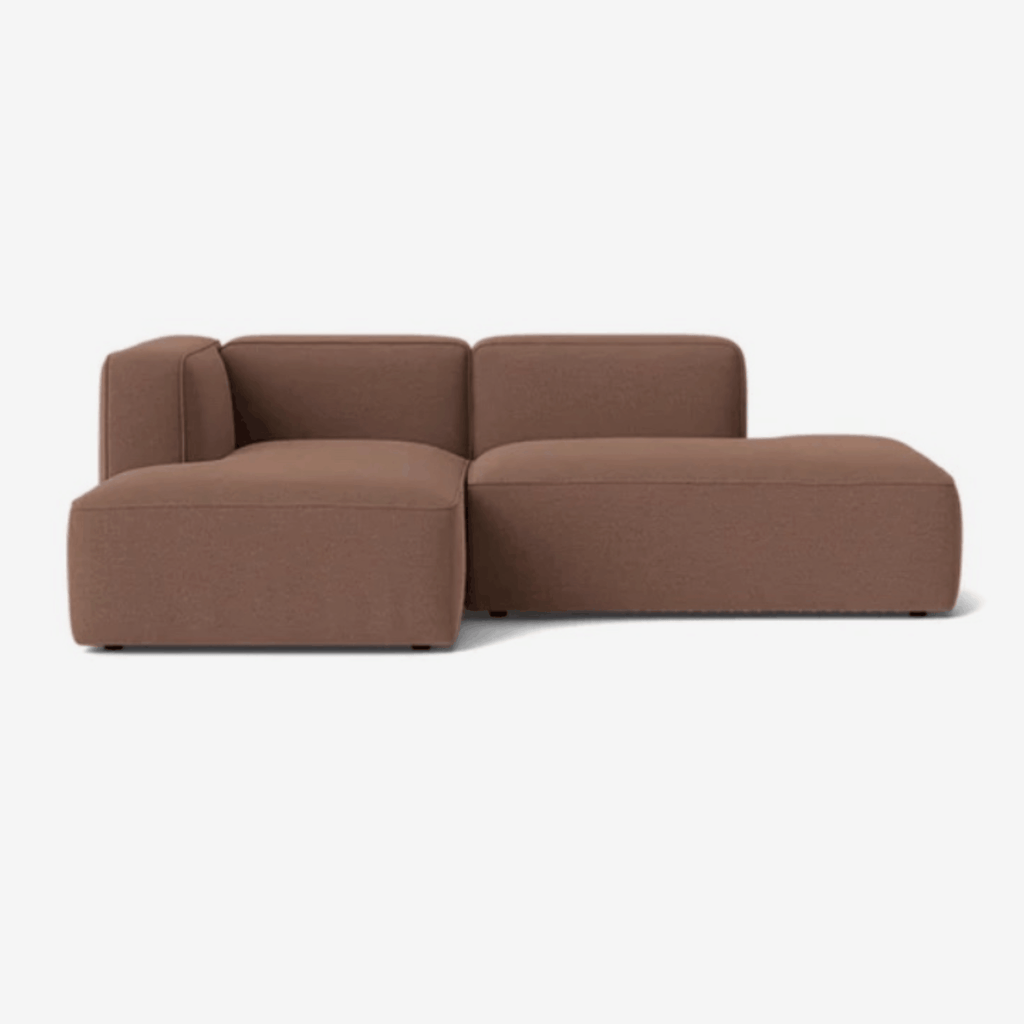 The MAKE Nordic Basecamp Small Open End Sofa is a handcrafted modular sofa that combines contemporary Scandinavian design with everyday comfort. Featuring premium fabric upholstery, highly elastic cold foam cushions, integrated spring support and a sustainable wooden frame, it offers a stylish, flexible seating solution for modern living spaces.