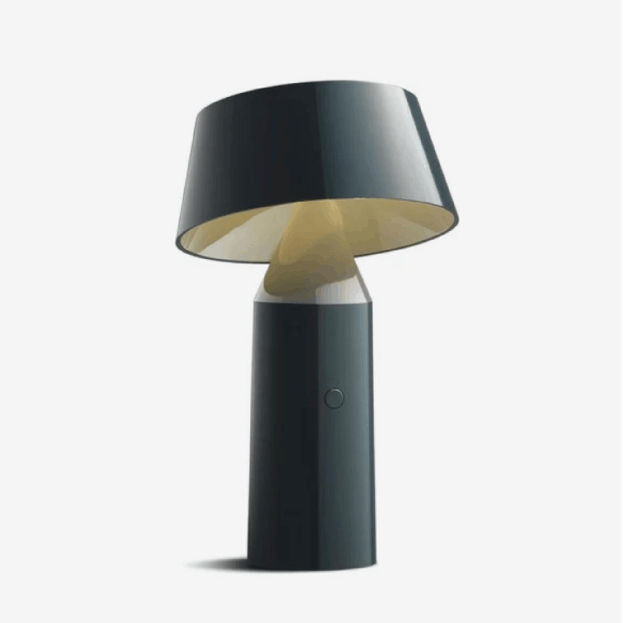 The Marset Bicoca Portable Rechargeable Lamp by Christophe Mathieu is a cordless designer LED table lamp featuring a tiltable shade, touch dimming, USB charging and warm 2700K illumination. Its lightweight, portable design makes it ideal for modern living spaces, bedrooms and reading corners.