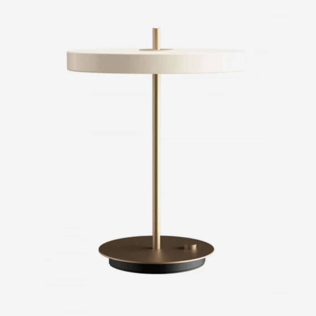 The Umage Asteria Table Lamp combines minimalist Scandinavian design with integrated LED lighting, a warm 3000K glow and a hidden USB charging port, making it ideal for desks, bedside tables and contemporary living spaces.